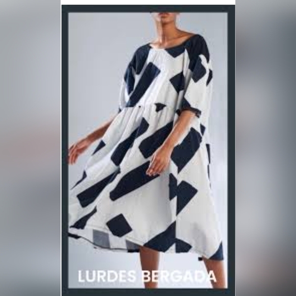 Lurdes Bergada Organic Cotton  Dress L/XL - Picture 2 of 5